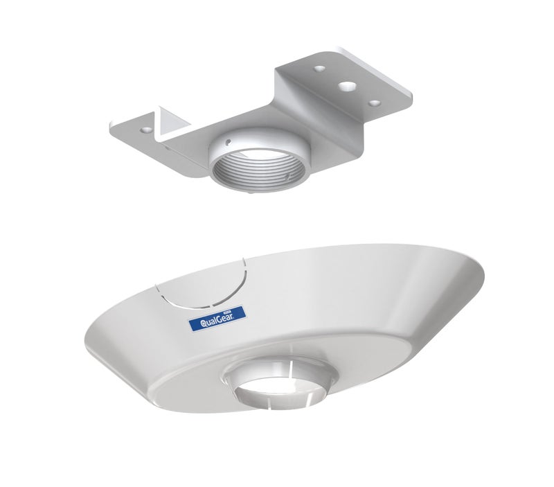 QualGear QG-PRO-PM-CA-W Pro-AV Single Joist Ceiling Adapter for 1.5" Npt Threaded Pipe Projector Accessory - Image 5